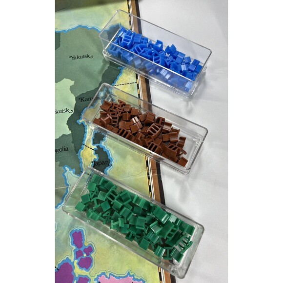 Vintage 1980 RISK World Conquest Parker Brothers Board Game Complete - Picture 6 of 16